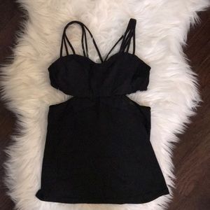 Strappy lulu tank